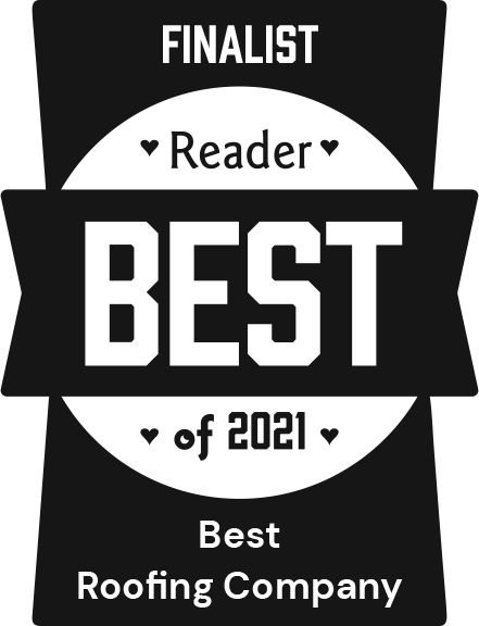 Reader's Best of 2021 Best Roofing Company Finalist