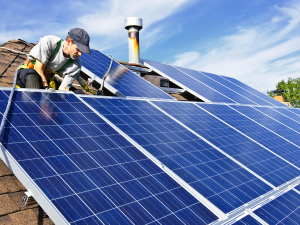 Solar Roof Installation by Sequoia Roofing, the preferred Roofer in San Diego