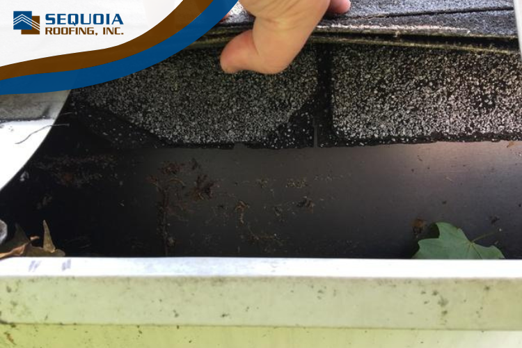 Expert roofer in Santee inspecting a roof for optimal insulation.